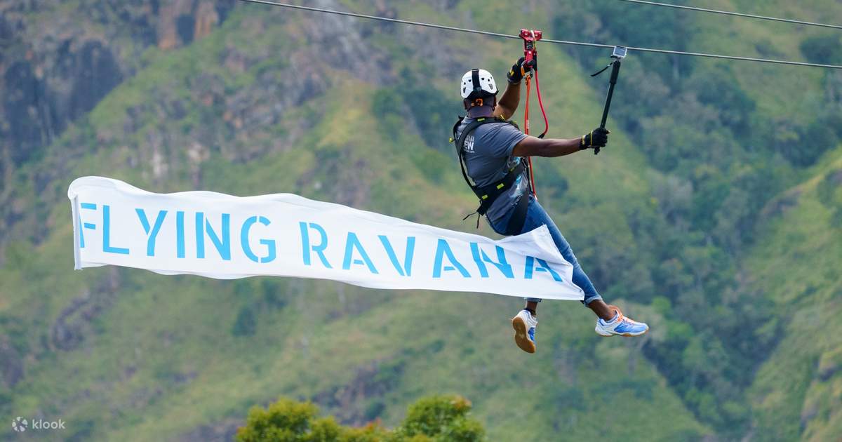 Flying Ravana Adventure Park in Sri Lanka